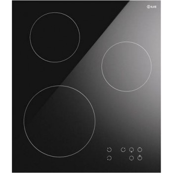 Ilve KHVI45TC Professional Plus induction hob cm 45 glassceramic black