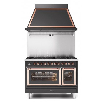 Ilve Cucina da accosto P12N Nostalgie Cucina da accosto cm 120 configurabile  inox o colorato