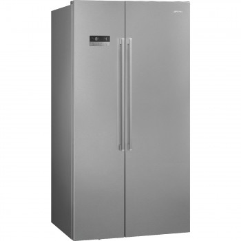 SMEG Universal-Kühlschrank SBS63XDE, freistehend