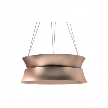 Falmec DAMA Circle.tech Island hood cm 60 - copper - motor 600 m3/h