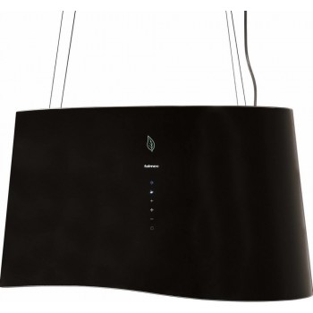 Falmec MARE E.ION E.ion System Cappa island cm 66 - black glass - motor 450 m3/h