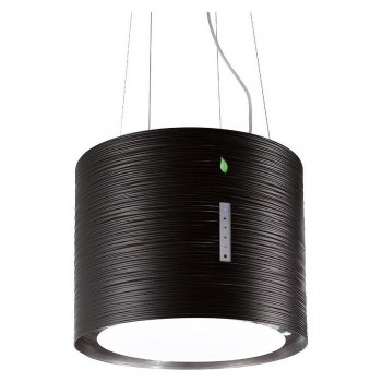 Falmec TWISTER E.ION E.ion System Cappa isola cm 45 - alluminio nero opaco - motore 450 m3/h