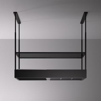 Falmec SPAZIO 130 Circle.tech Cappa isola cm 130 - nero - motore 600 m3/h