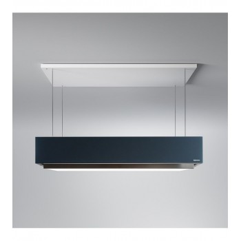 Falmec Cappa Levante Isola 120cm Vetro Grafite 600 m3h