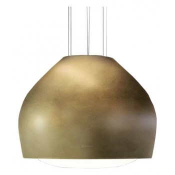 Falmec SOPHIE Circle.tech Island hood cm 54 - antiqued brass - engine 600 m3/h