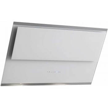 Falmec VERSO Design Cappa parete cm 85 - vetro bianco - motore 800 m3/h