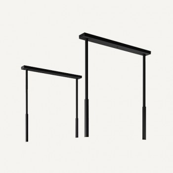 Falmec KACL.742 HF Kit extension for hood space 130 cm - black