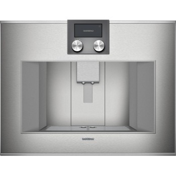 Gaggenau 400 series automatic espresso machine Stainless steelbacked full glass door CM450112