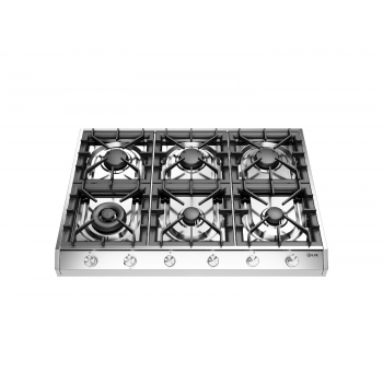 Ilve Stovetop HCP9656D Professional PLUS Gas cooker cm 90 stainless steel