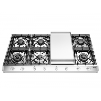 llve Piano cottura HCP1265FD Professional PLUS Piano cottura a gas cm 120 inox