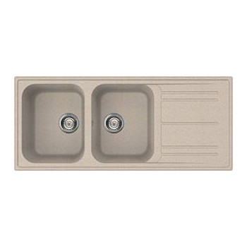 SMEG LZ116AV2 Universal Sink Synthetic Sink Standard Reversible Drainer Number of Bowls 2 Oats