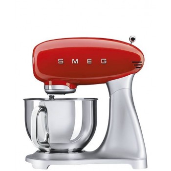 SMEG Mixer SMF02RDEU Red Aesthetics 50er-Jahre-Linie