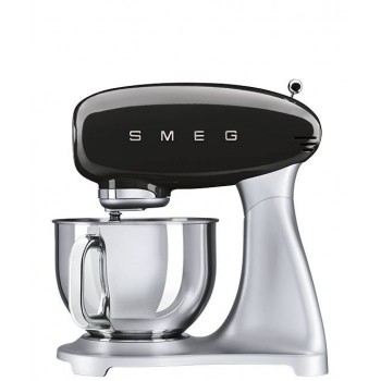 SMEG SMF02BLEU Black Aesthetic Line Years 50