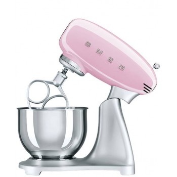 SMEG SMF02PKEU Rosa Ästhetik Linienjahre 50
