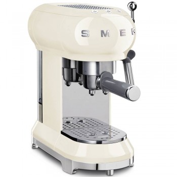 SMEG ECF01CREU kaffeemaschine Ästhetische Creme Linie Jahre 50