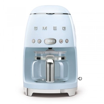 SMEG DCF02PBEU filter coffee machine Blue Line Years 50