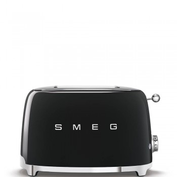 SMEG Toaster 2x2 TSF01BLEU Schwarz 50er Jahre Stil