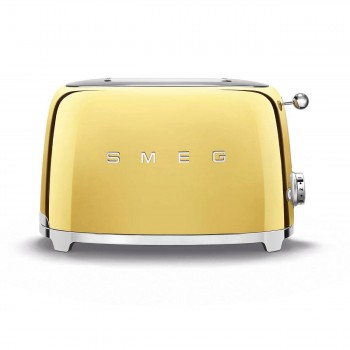 SMEG Tostapane 2x2 TSF01GOEU Gold Line Years 50