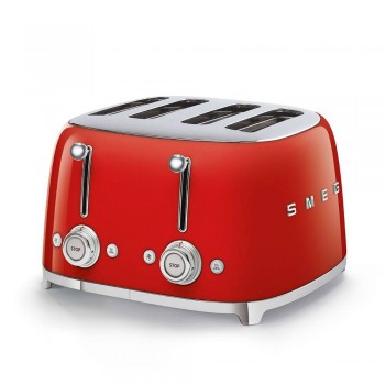 SMEG Toaster 4 Scheiben TSF03RDEU Creme 50er Jahre Stil