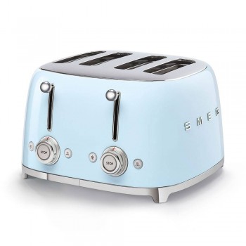 SMEG Tostapane 4 Fette TSF03PBEU  Azzurro Linea Anni 50