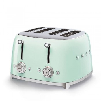 SMEG Tostapane 4 Fette TSF03PGEU  Verde Acqua Linea Anni 50