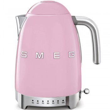 SMEG Bollitore KLF04PKEU  Rosa Linea Anni 50