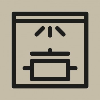 SMEG Tegame antiaderente Cookware, Nero Estetica 50's Style CKFD2811BLM