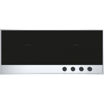 1PLE12ID Barazza Lab Evolution Piano cottura a induzione cm. 120 - vetroceramica nero/acciaio inox satinato