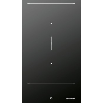 1PIDC30N Barazza City Piano cottura a induzione cm. 30 - vetroceramica nero