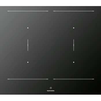 1PIDC60N Barazza City Piano cottura a induzione cm. 60 - vetroceramica nero