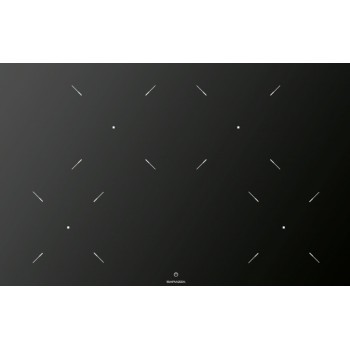 1PIDC80N Barazza City Induction hob cm. 80 - black glassceramic