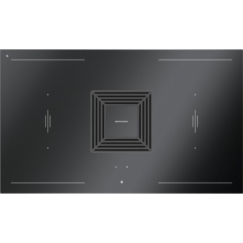 1PKZP9N Barazza Kasai Zero Plus Piano cottura a induzione cm. 90 con cappa integrata - vetroceramica nero