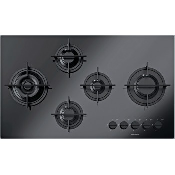 1PKM90N Barazza KASAI MOOD Mizu Kasai Gas cooker cm. 90 - black glassceramic