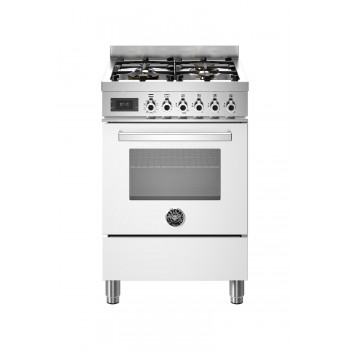 Bertazzoni pro64L1Ebit2 Professional kitchen from approx. 60 - 4 gas burners + electric oven - white