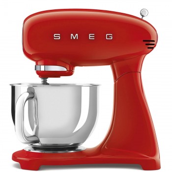 SMEG Impastatrice full color SMF05RDEU  Rosso  Linea Anni 50