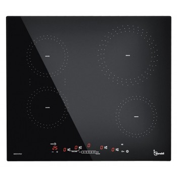 Baraldi BEAUTY 60 Piano cottura a induzione cm. 58 - vetroceramica nero