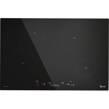 Baraldi ELEGANT 80 Induction hob cm. 77 - black glassceramic