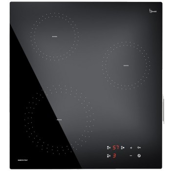 Baraldi TRIO 45 Induction hob cm. 45 - black glassceramic