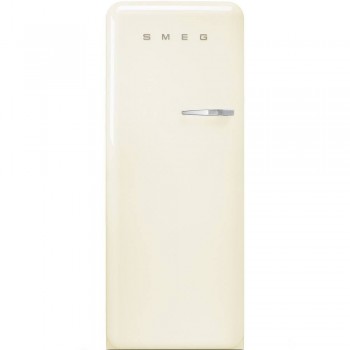 SMEG FAB28LC5 Single-door fridge years '50, CREMA OPENING SX ENERGY CLASS D