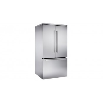Mabe frigorifero INO27JSPFFSSTXE french door con dispenser interno e ice maker porte bombate inox e fianchi inox ELEGANCE