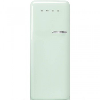 SMEG FAB28LPG5 Single-door refrigerator 50's, VERDE PASTELLO APERTURA SX ENERGY CLASS D