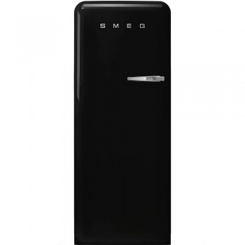 SMEG FAB28LBL5 Single-door 50's fridge, NERO APERTURA SX ENERGY CLASS D