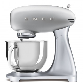 SMEG SMF02SVEU Silver Aesthetic Line Years 50