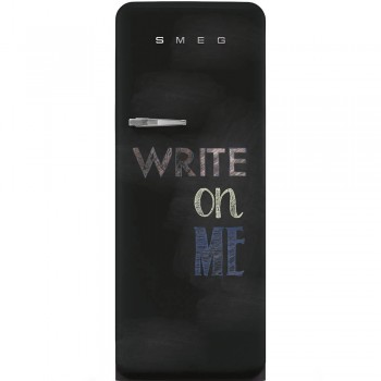 SMEG FAB28RDBB5 Frigorifero monoporta anni '50, LAVAGNA APERTURA DX CLASSE ENERGETICA D
