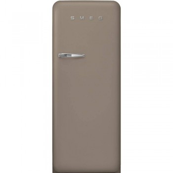 SMEG FAB28RDTP5 Single-door 50's fridge, TAUPE DX ENERGY CLASS D