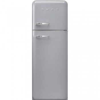 SMEG FAB30RSV5 Fridge two doors years '50 SILVER DX ENERGY CLASS D