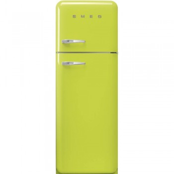 SMEG FAB30RLI5 Fridge two doors years '50 VERDE LIME OPENING DX ENERGY CLASS D