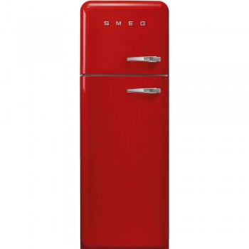 Smeg FAB30LRD5 Frigorifero due porte anni '50 ROSSO APERTURA SX CLASSE ENERGETICA D