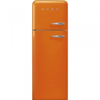 Smeg FAB30LOR5 Frigorifero due porte anni '50 ARANCIONE APERTURA SX CLASSE ENERGETICA D