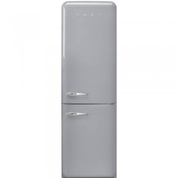 Smeg FAB32RSV5 Frigorifero combinato anni '50 SILVER APERTURA DX CLASSE ENERGETICA D